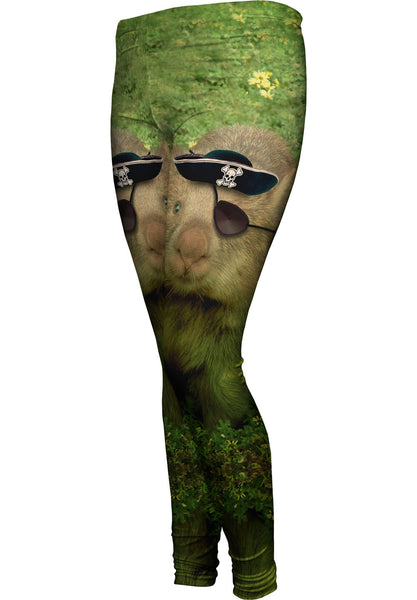 Pirate Wombat Womens Leggings