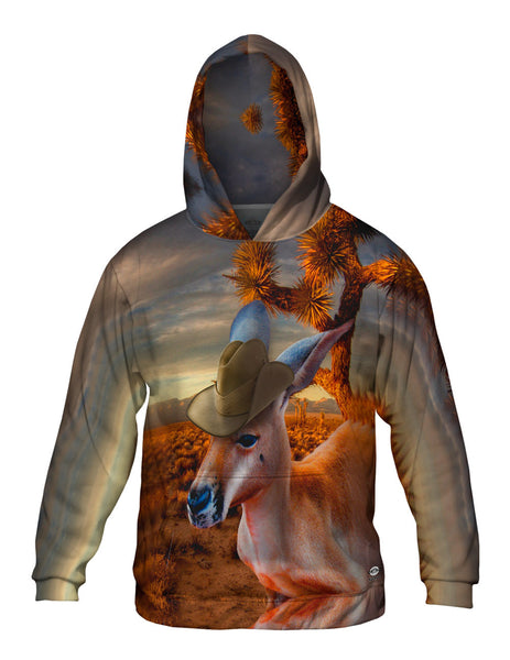 Crocodile Dundee Kangaroo Mens Hoodie Sweater