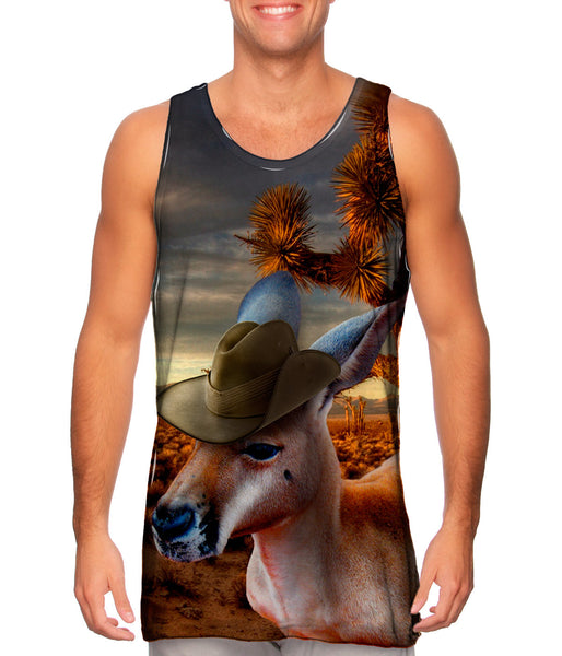 Crocodile Dundee Kangaroo&nbsp;Mens Tank Top