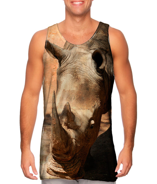 Desert Rhino&nbsp;Mens Tank Top