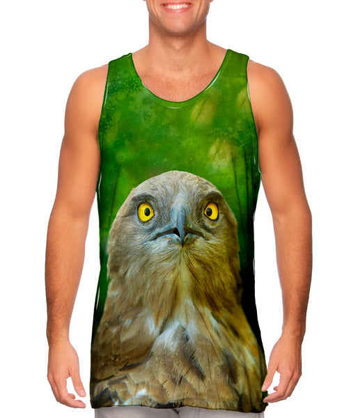 Yellow Eye Hawk&nbsp;Mens Tank Top