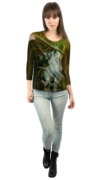 Vintage Lemur&nbsp;Womens 3/4 Sleeve