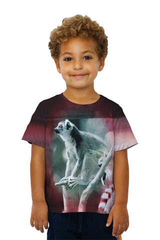 Kids Red Bubble Lemur