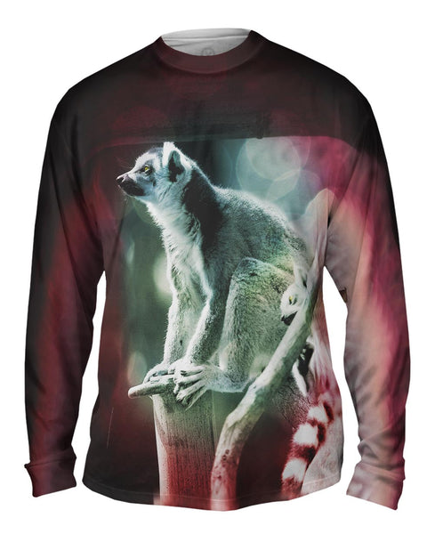 Red Bubble Lemur&nbsp;Mens Long Sleeve