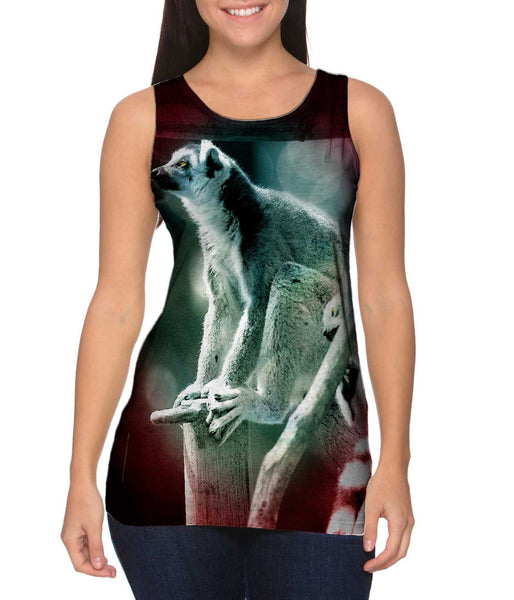 Red Bubble Lemur&nbsp;Womens Tank Top