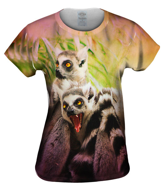Lemur Scream Womens Top