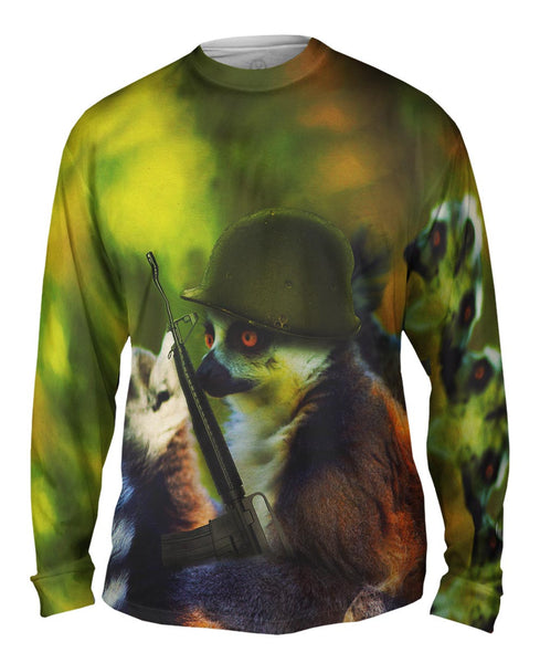 Army Lemur&nbsp;Mens Long Sleeve