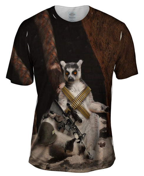 Freedom Lemur Mens T-Shirt