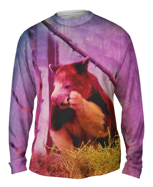 Eating Tree Kangaroo&nbsp;Mens Long Sleeve