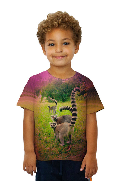 Kids Trio Jungle Lemur Kids T-Shirt