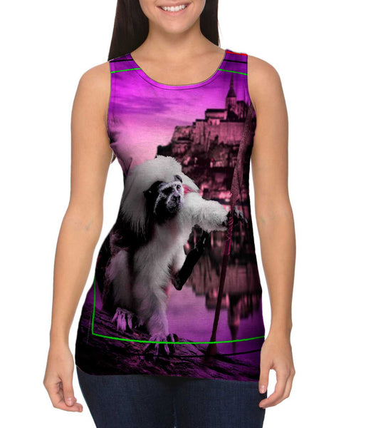 Spear Tamarin Monkey&nbsp;Womens Tank Top