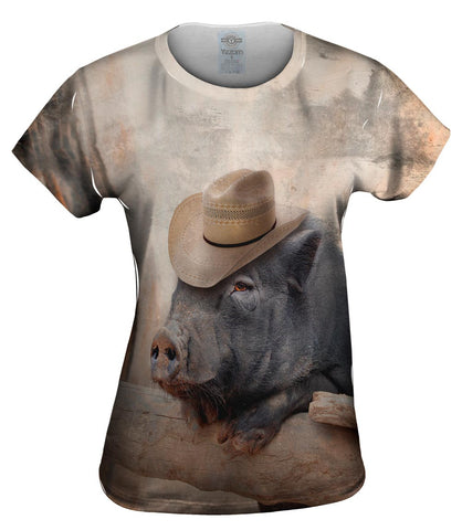 Cowboy Saloon Pig