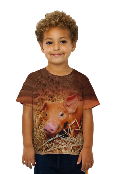 Kids Ginger Baby Pig&nbsp;Kids T-Shirt