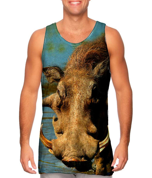 Warthog Stare&nbsp;Mens Tank Top