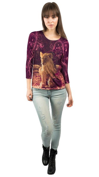 Princess Lioness Cub&nbsp;Womens 3/4 Sleeve