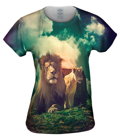 Wild Couple Lion Lioness