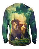 Wild Couple Lion Lioness