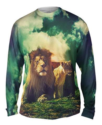 Wild Couple Lion Lioness
