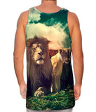 Wild Couple Lion Lioness