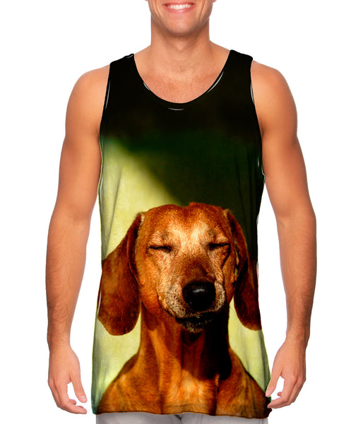 Dachshund Smile&nbsp;Mens Tank Top