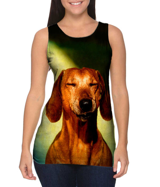 Dachshund Smile&nbsp;Womens Tank Top