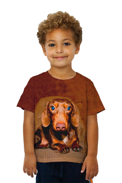 Kids Dachshund Cuteness&nbsp;Kids T-Shirt
