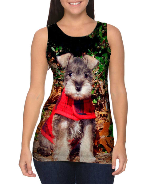 Miniature Schnauzer Puppy&nbsp;Womens Tank Top