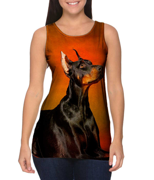 Doberman Pinscher Rouge&nbsp;Womens Tank Top
