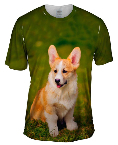 Pembroke Welsh Corgi Puppy Mens T-Shirt