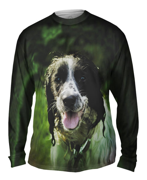 Wet Cavalier King Charles Spaniel&nbsp;Mens Long Sleeve