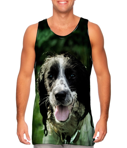 Wet Cavalier King Charles Spaniel&nbsp;Mens Tank Top