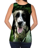Wet Cavalier King Charles Spaniel