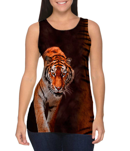 Tiger Half Skin&nbsp;Womens Tank Top