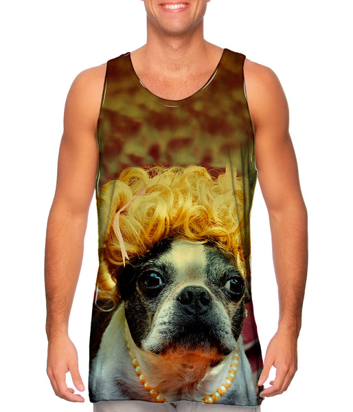 Wig Pug&nbsp;Mens Tank Top