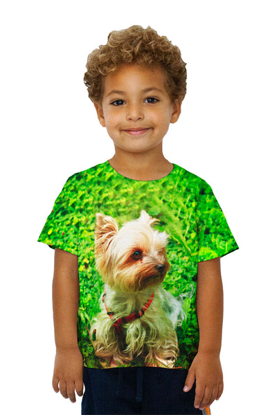Kids Yorkshire Terrier Moss Kids T-Shirt