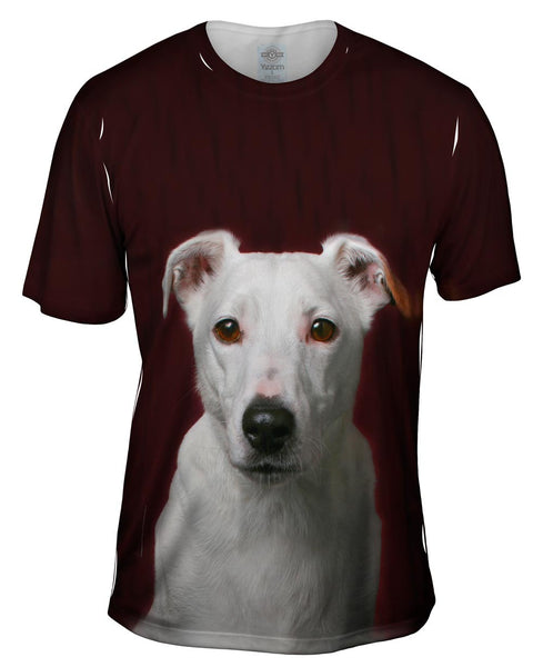 White Terrier Mens T-Shirt