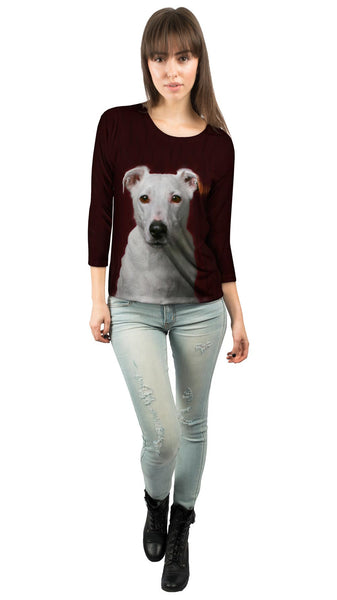 White Terrier&nbsp;Womens 3/4 Sleeve