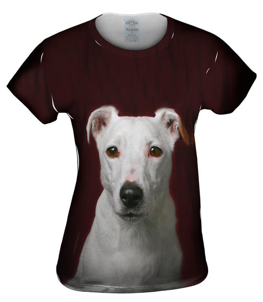 White Terrier Womens Top
