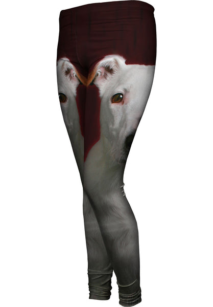 White Terrier&nbsp;Womens Leggings