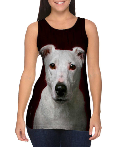 White Terrier&nbsp;Womens Tank Top