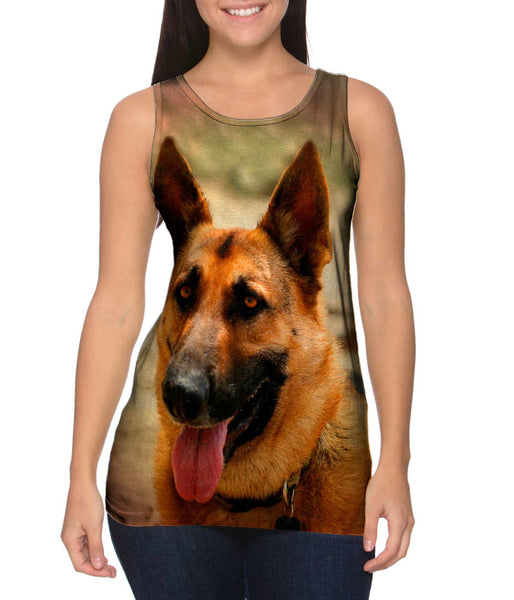 German Shepard Womens Tank Top