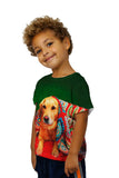 Kids Golden Retriever Blanket