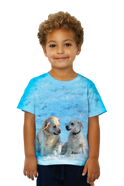 Kids Golden Retriever Pup Fun&nbsp;Kids T-Shirt