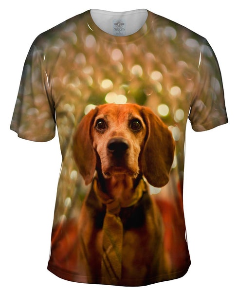 Beagle New Year Mens T-Shirt