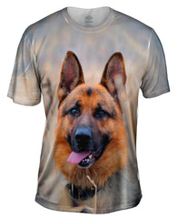 Happy German Shepard