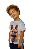 Kids Happy German Shepard