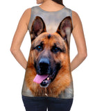 Happy German Shepard