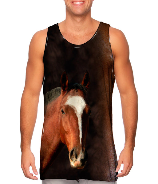 Horse Half Skin&nbsp;Mens Tank Top