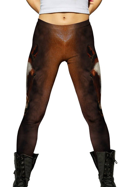 Horse Half Skin&nbsp;Womens Leggings