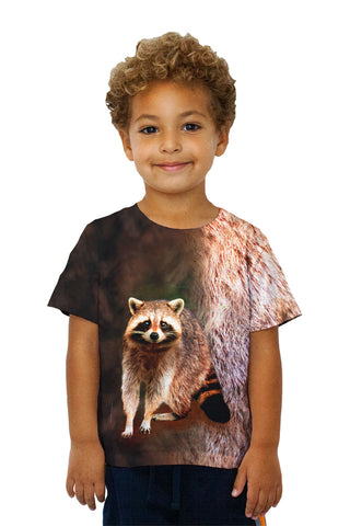 Kids Raccoon Half Skin
